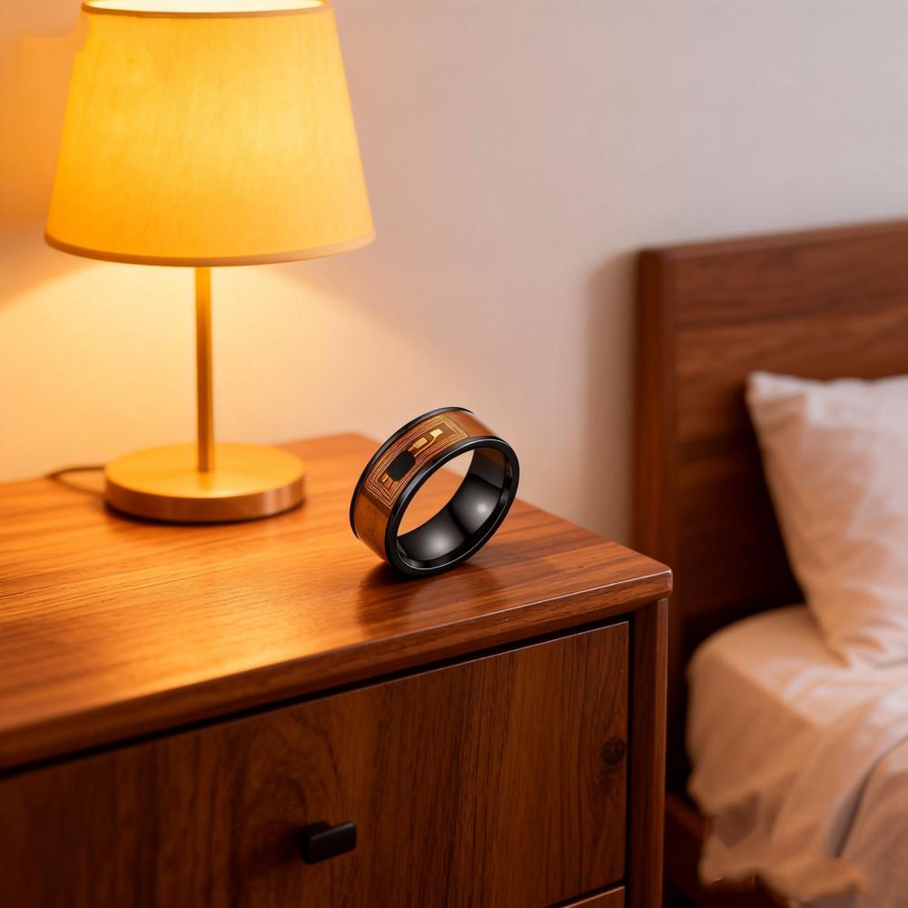 Smart Ring Nfc Pay - Anéis de casal masculinos NFC chip