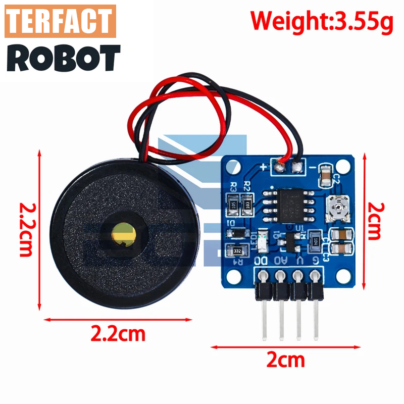 1 peça-10 peças robô aquático  - Muscle Sensor Emg avaliação e preço