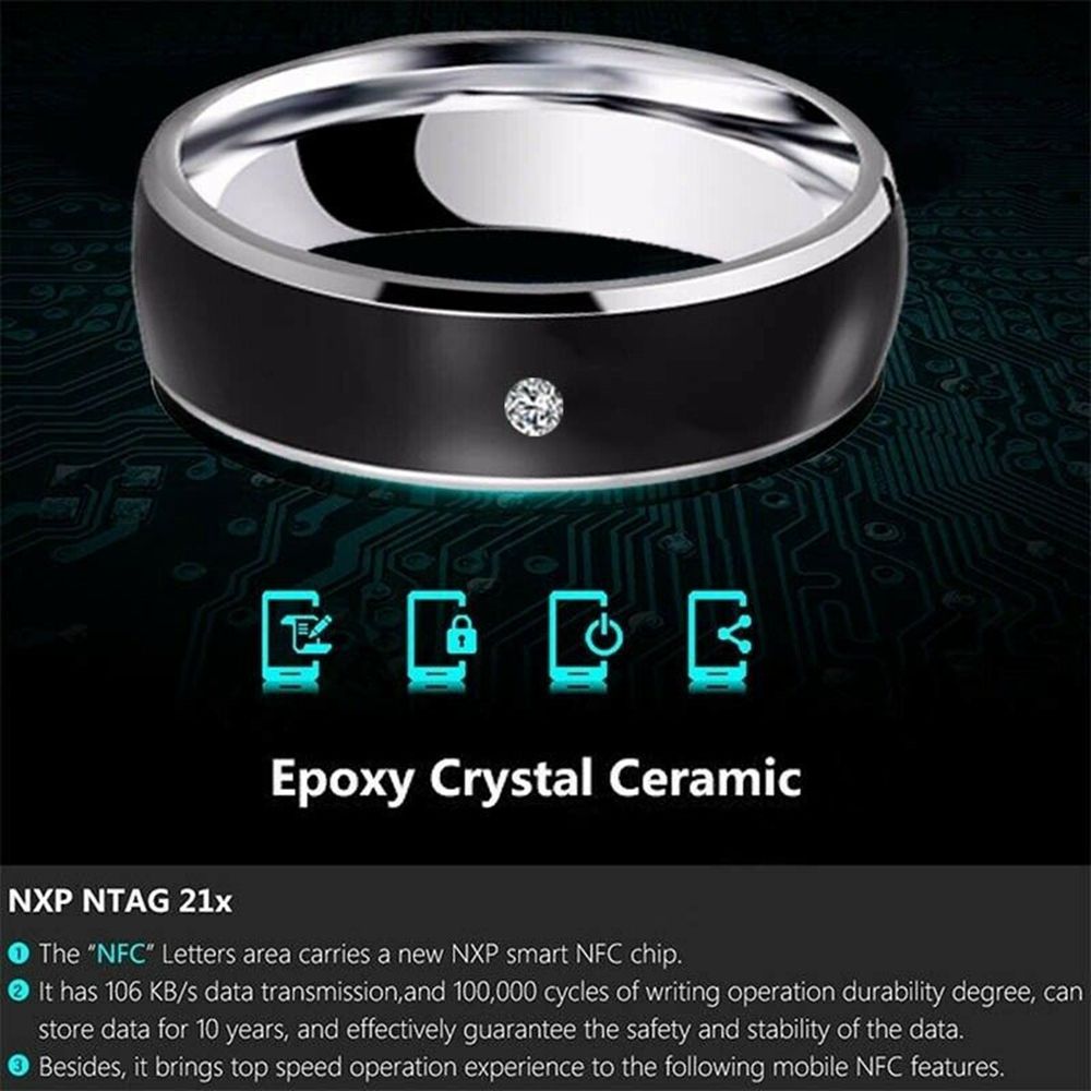 Anel Inteligente NFC Multifunc - Smart Ring Nfc Pay avaliação e preço